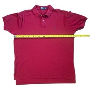 Polo by Ralph Lauren Deep Red Short Sleeve Polo